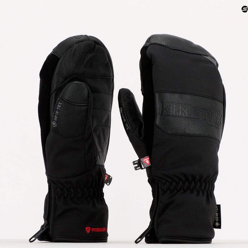 Pánské lyžařské rukavice KinetiXx Blake Ski Alpin Mitten GTX černé 7019-270-01 7