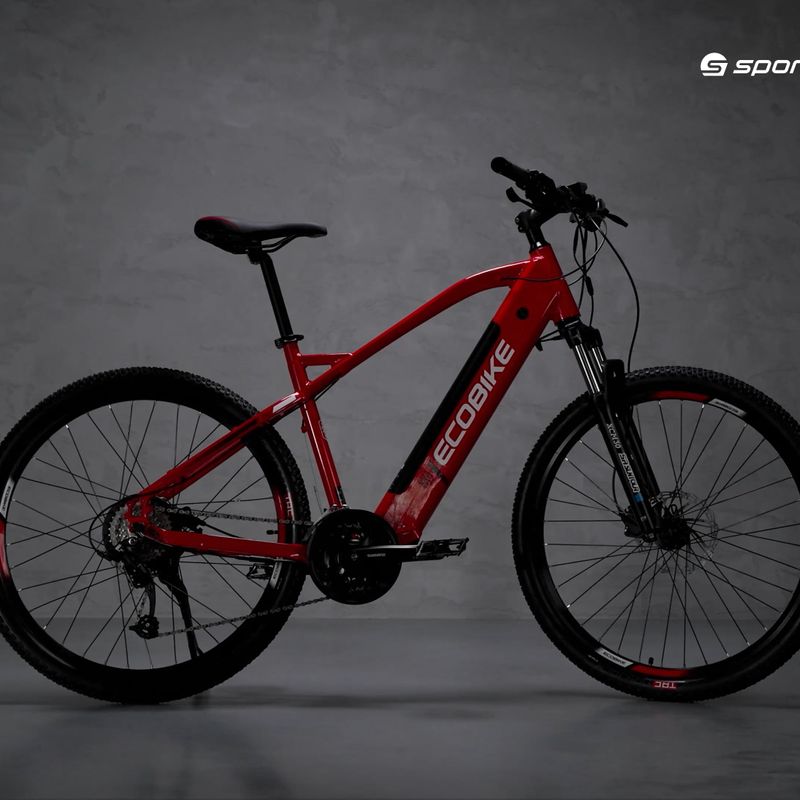 Elektrokolo Ecobike SX4 LG 17 5Ah červené 1010402 26