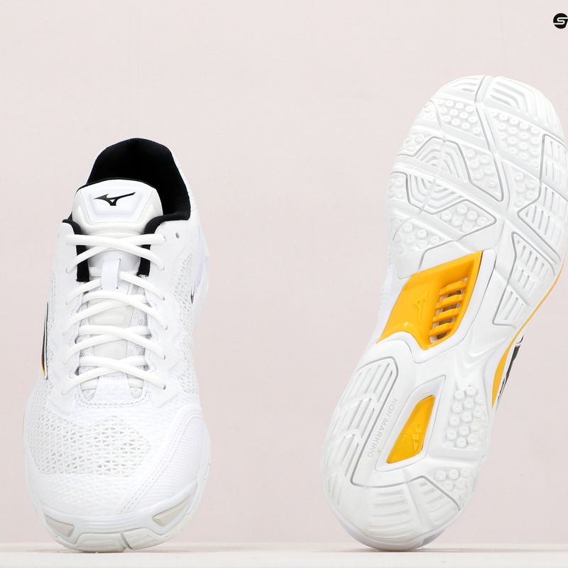 Pánská házenkářská obuv Mizuno Wave Stealth V white X1GA180013 18