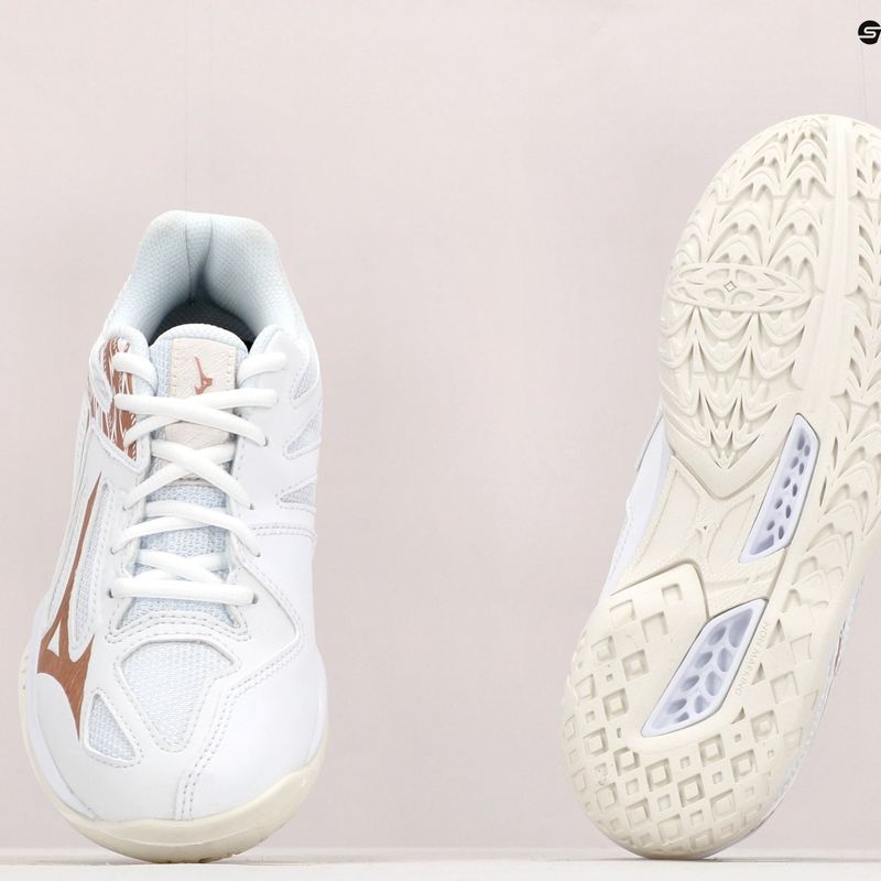 Dětská volejbalová obuv Mizuno Lightning Star Z6 bílá V1GD210336 13