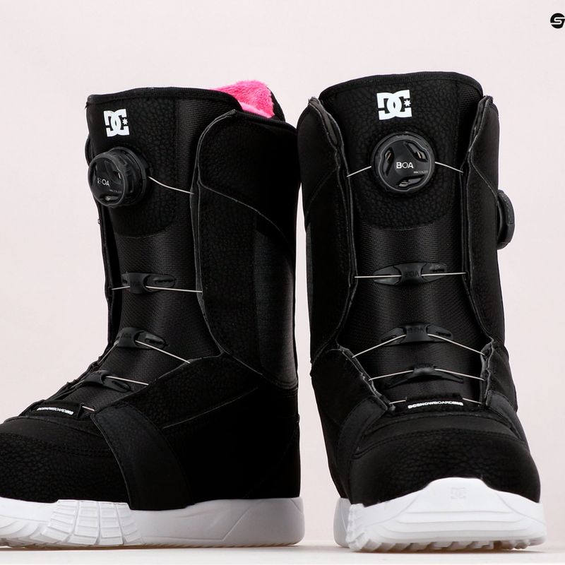 Dámské boty na snowboard DC Lotus black/black/white 14