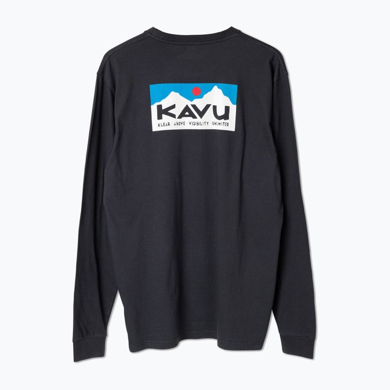 Pánské tričko longsleeve KAVU Etch Art. black 2