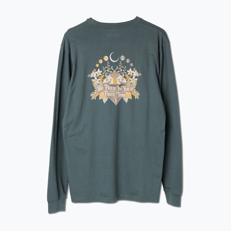 Pánské tričko longsleeve KAVU Free Time green gables 2