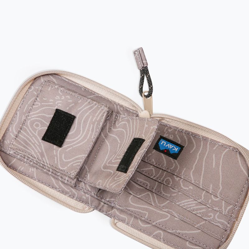 Peněženka KAVU Zip Around taupe topo 3