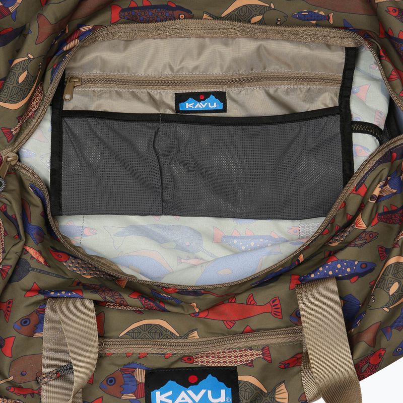 Cestovní taška KAVU Tide Rip 46 l fish tessellate 4