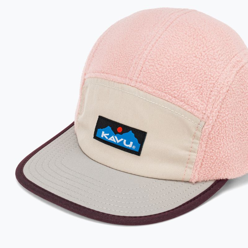 Zimní kšiltovka KAVU Mountain Top frappe block 3