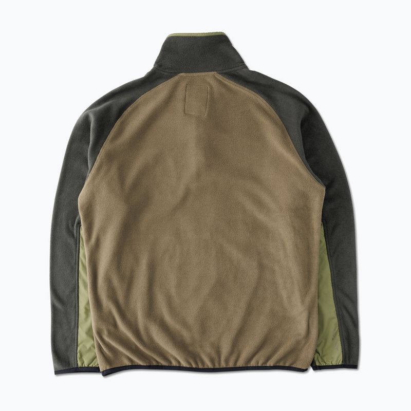 Pánská fleecová mikina KAVU Teannaway evergreen 2