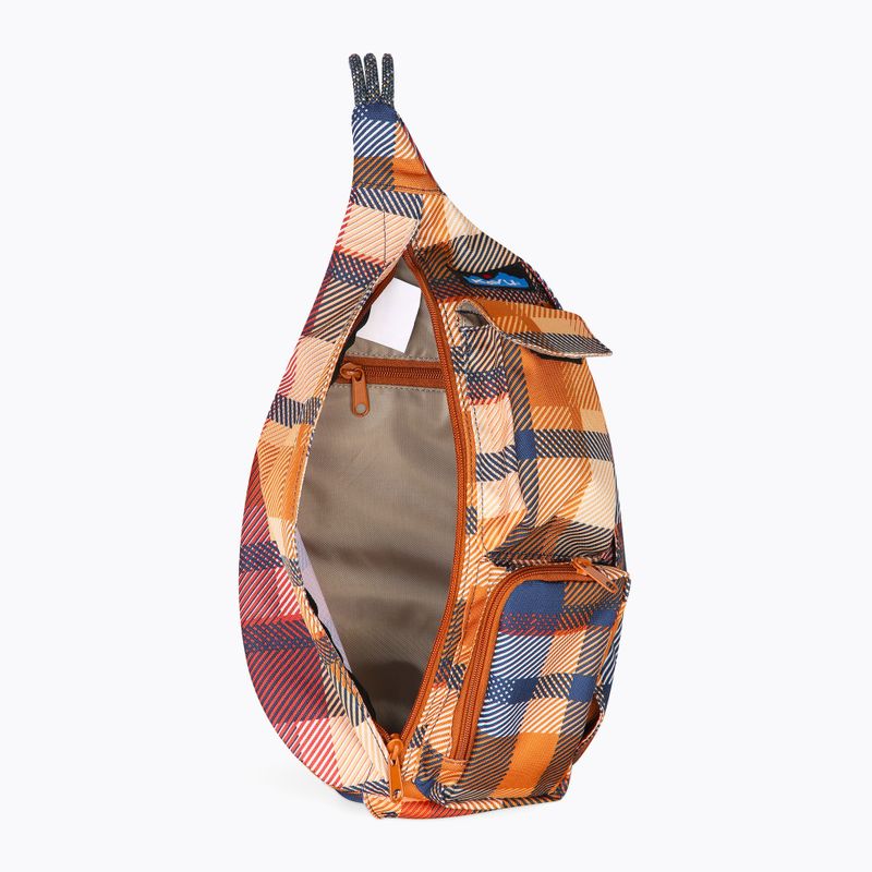Městský batoh KAVU Mini Rope Sling 4 l cabin plaid 3