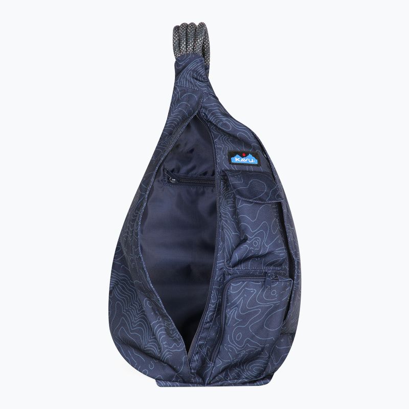 Městský batoh KAVU Rope Sling 10 l navy topo 3