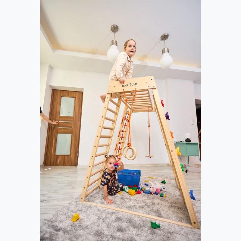Dřevěný gymnastický rám RINAGYM Kids 3 17