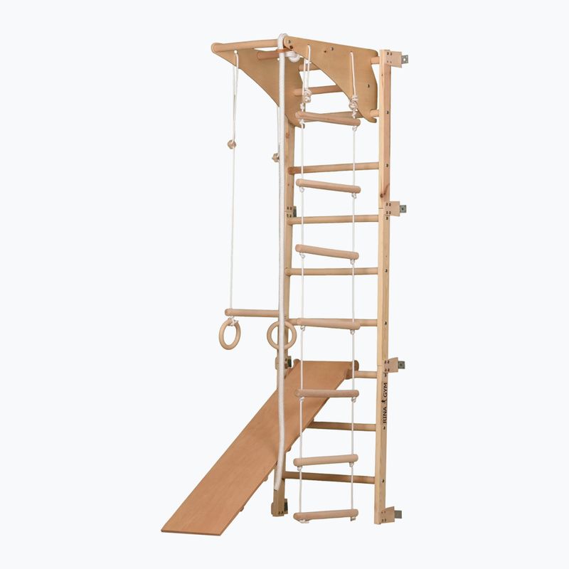 Gymnastický žebřík RINAGYM ECO-PINE+SLIDE 2