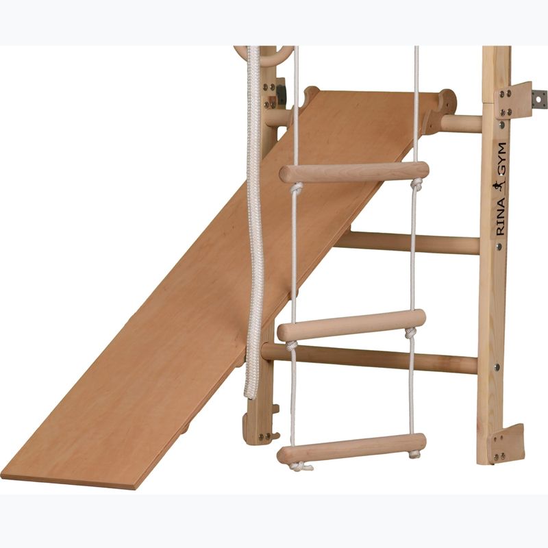Gymnastický žebřík RINAGYM ECO-PINE+SLIDE 4