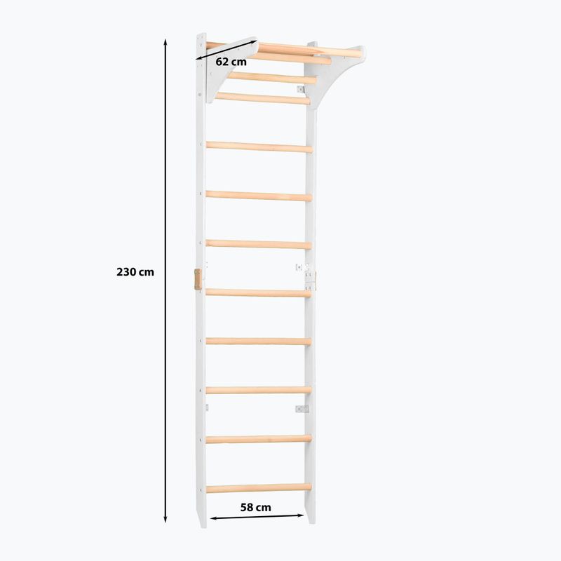 Gymnastický žebřík RINAGYM SPR C pure white 2