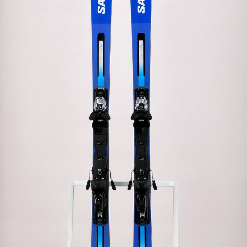 Salomon S Race GS 10 + M12 GW modrobílé sjezdové lyže L47038300 15