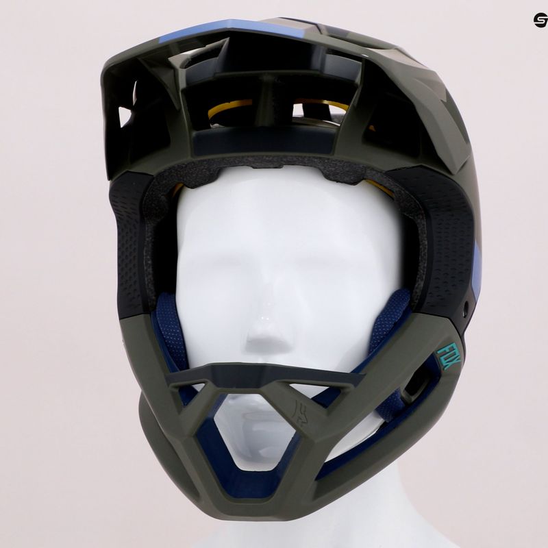 Cyklistická helma Fox Racing Proframe Blocked zelená 29398_099 18