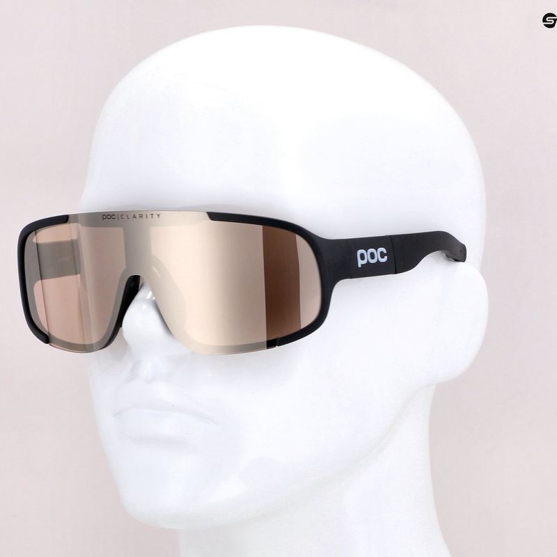Brýle na kolo POC Aspire uranium black/brown/silver mirror 7