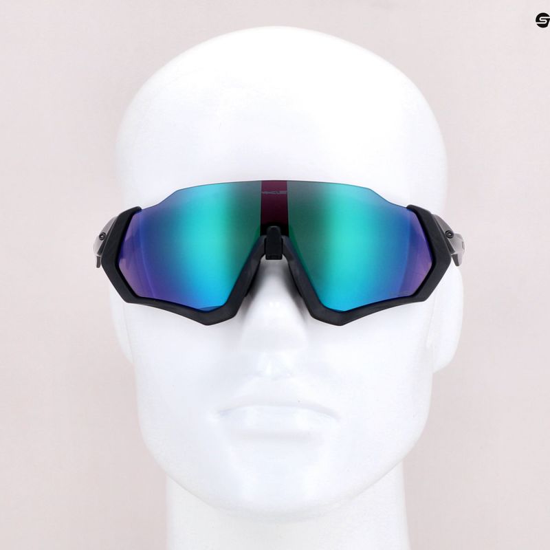 Cyklistické brýle Oakley Flight Jacket černé fialové 0OO9401 7
