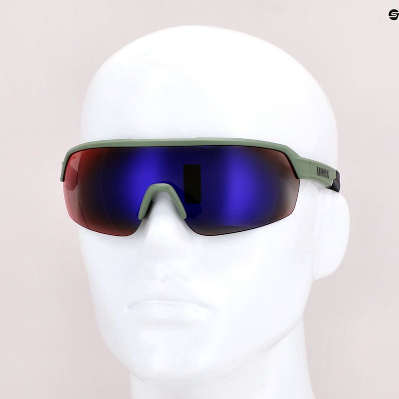 Cyklistické brýle UVEX Sportstyle 227 green S5320667716 12