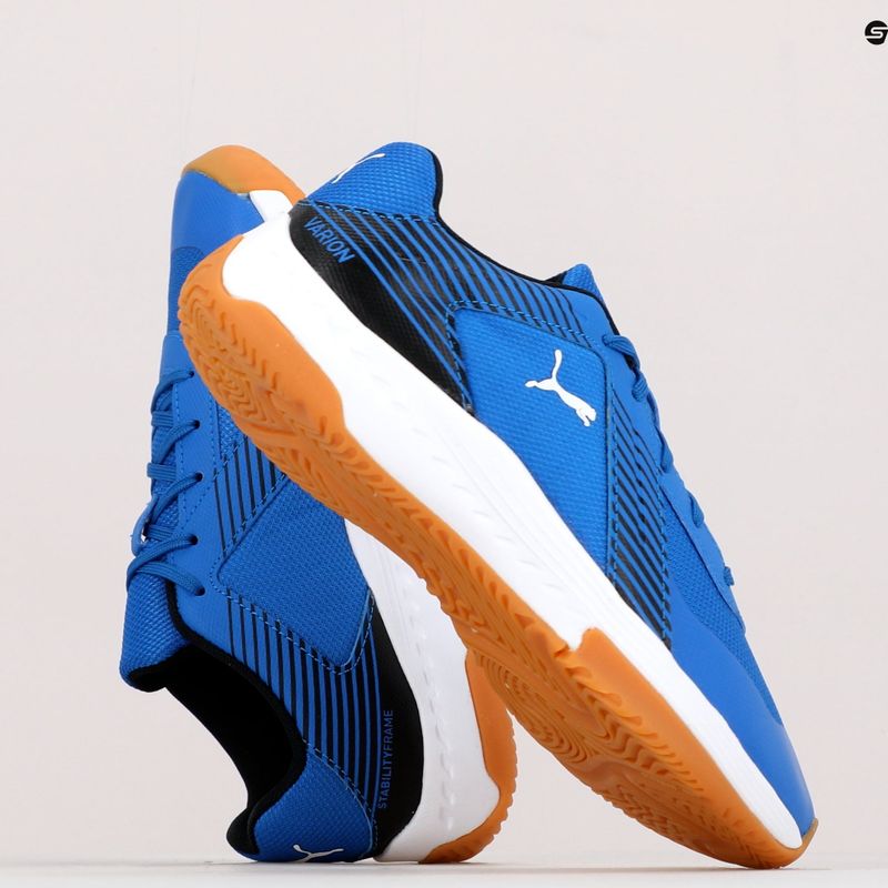 Dětská volejbalová obuv PUMA Varion Jr modrýe 10658506 12