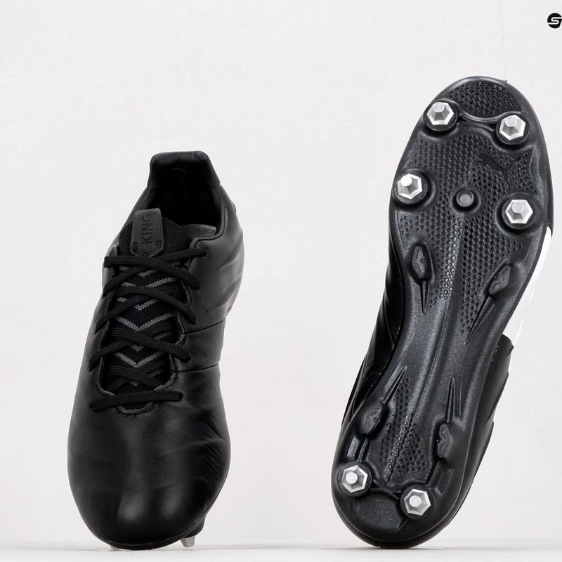 Pánské kopačky PUMA King Platinum 21 MXSG černobílé 106545 01 10