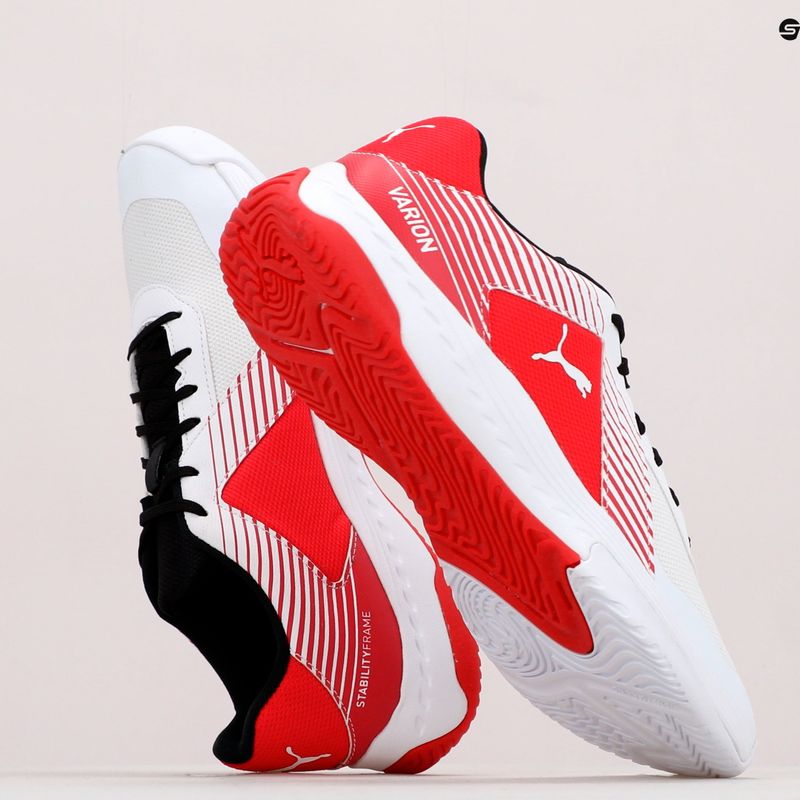 Volejbalové boty PUMA Varion bílo-červene 10647207 10