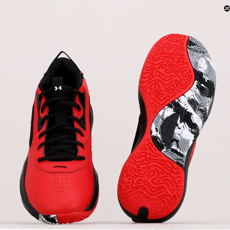 Basketbalové boty pánské Under Armour Lockdown 6 červené 3025616-600 12