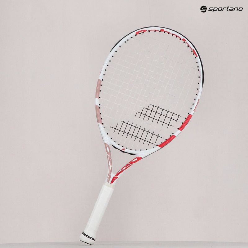 Dětská tenisová raketa BABOLAT Drive Jr 23' Girl bílá 140427 8