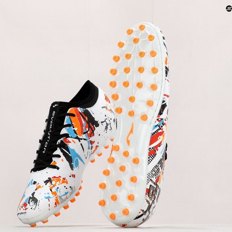 Pánské kopačky Joma Evolution AG white/black/orange 12