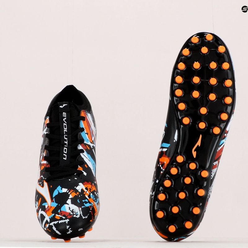 Pánské kopačky Joma Evolution AG černá/bílá/červená 12