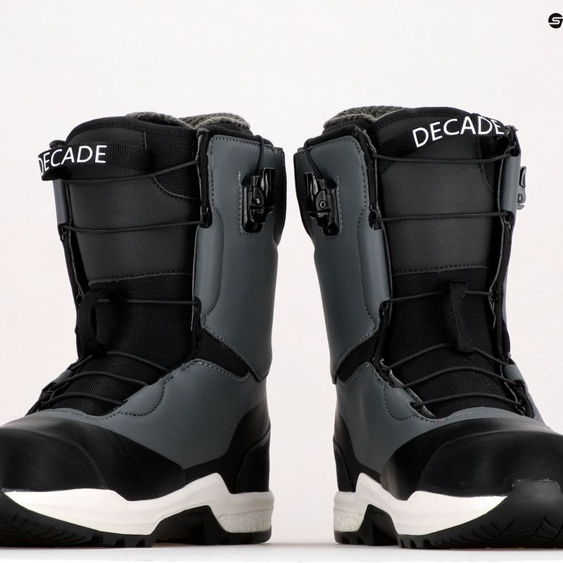 Pánské snowboardové boty Northwave Decade SLS černo-šedé 70220403-84 11
