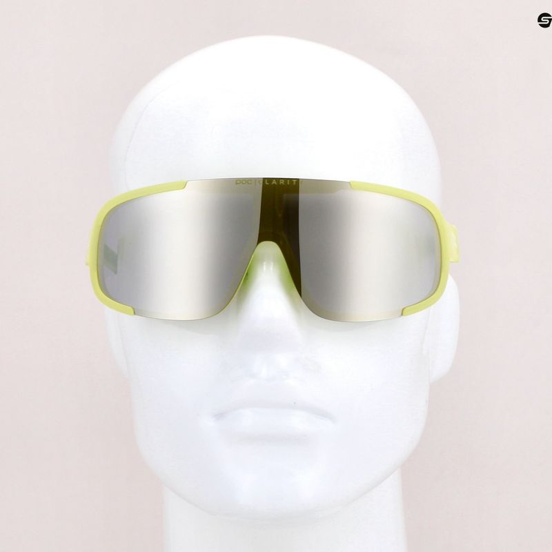 Brýle na kolo POC Aspire lemon calcite translucent/clarity define silver 8