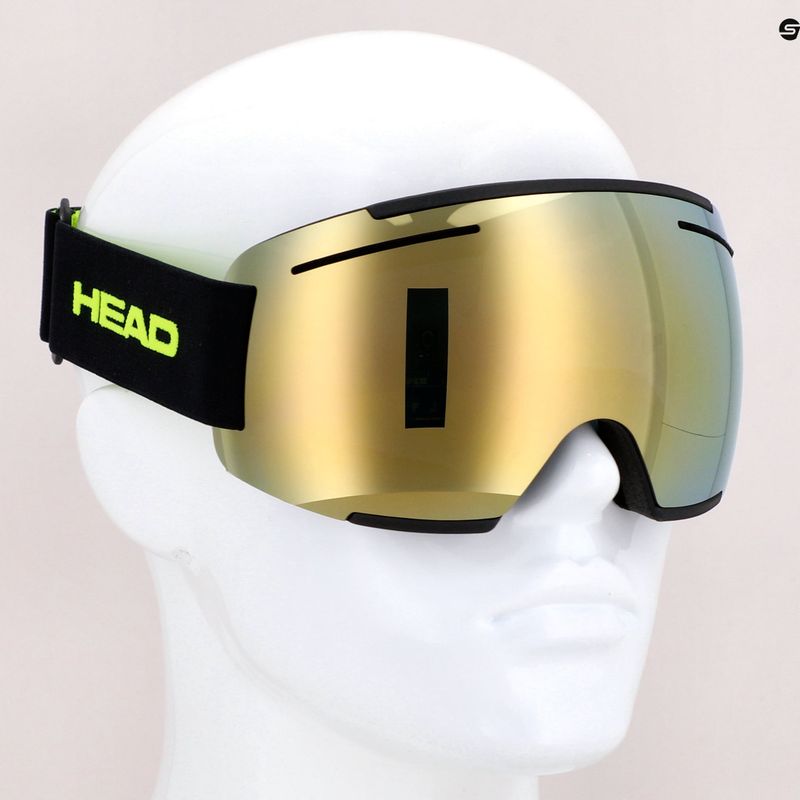Lyžařské brýle HEAD F-LYT S3 žluté 394352 9
