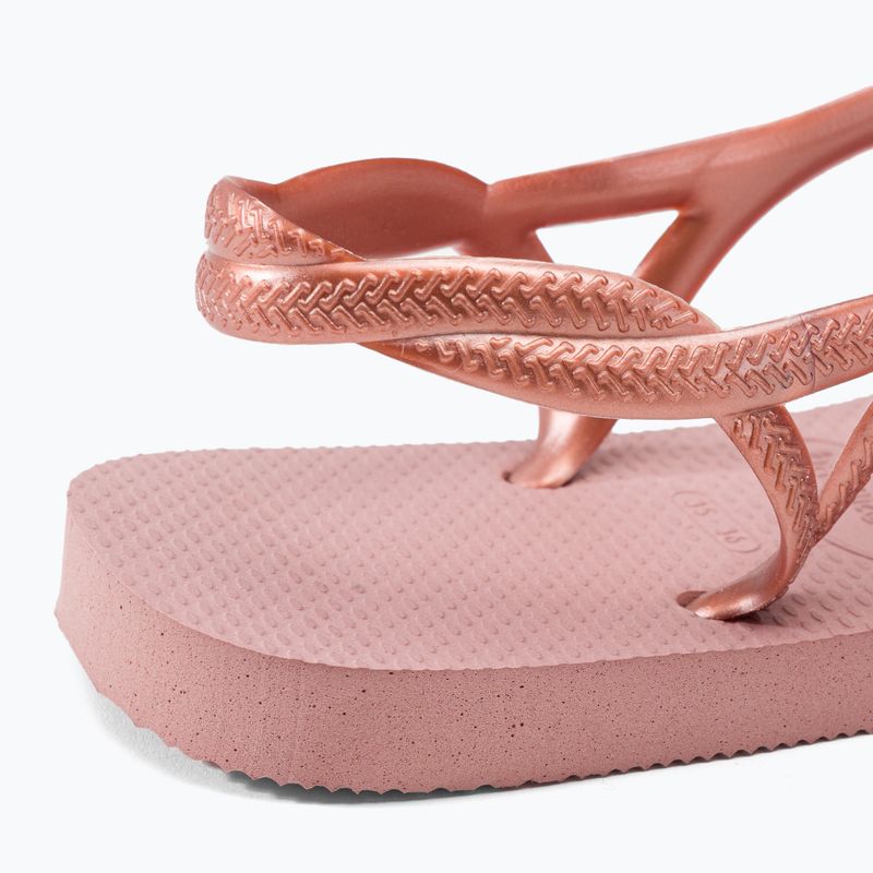 Dámské žabky Havaianas Luna pink H4129697 8