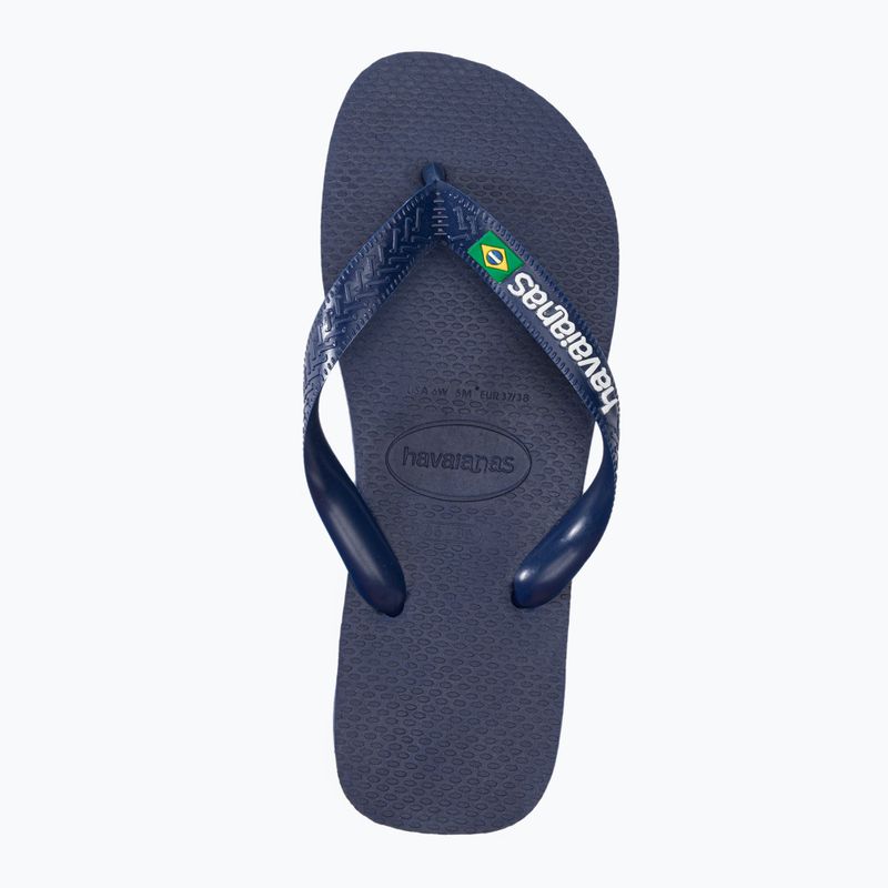 Žabky Havaianas Brasil Logo navy blue H4110850 6