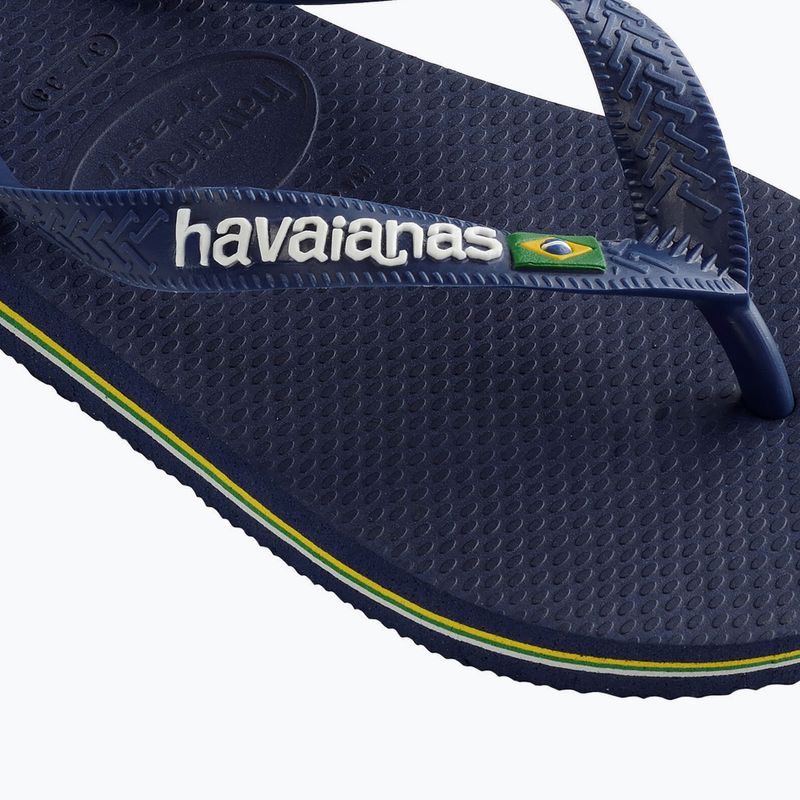 Žabky Havaianas Brasil Logo navy blue H4110850 12