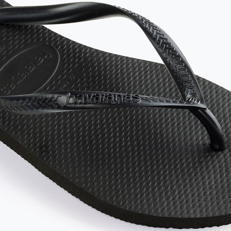 Dámské žabky Havaianas Slim black 9