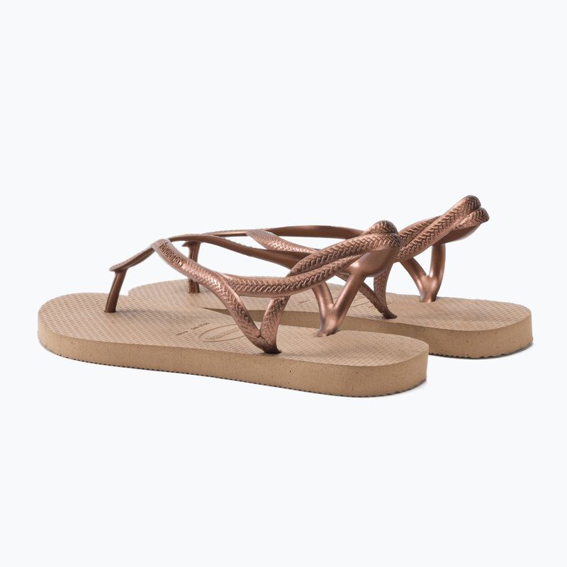 Dámské žabky Havaianas Luna beige H4129697 3