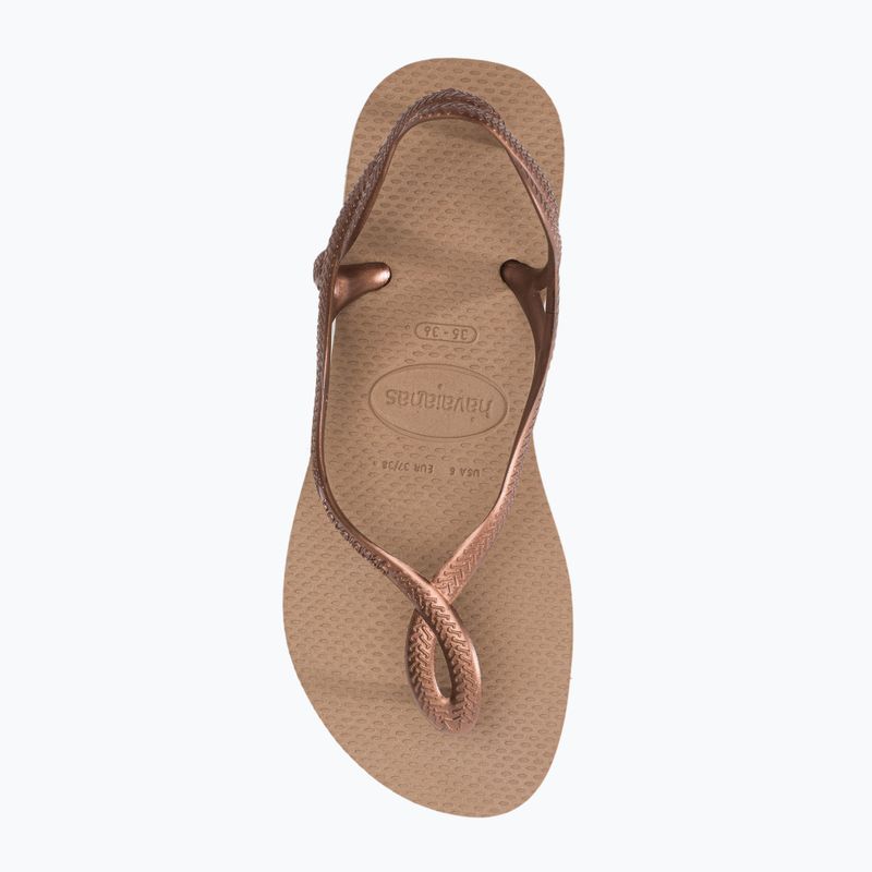 Dámské žabky Havaianas Luna beige H4129697 6