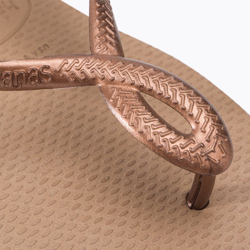 Dámské žabky Havaianas Luna beige H4129697 7