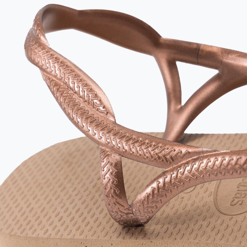 Dámské žabky Havaianas Luna beige H4129697 8