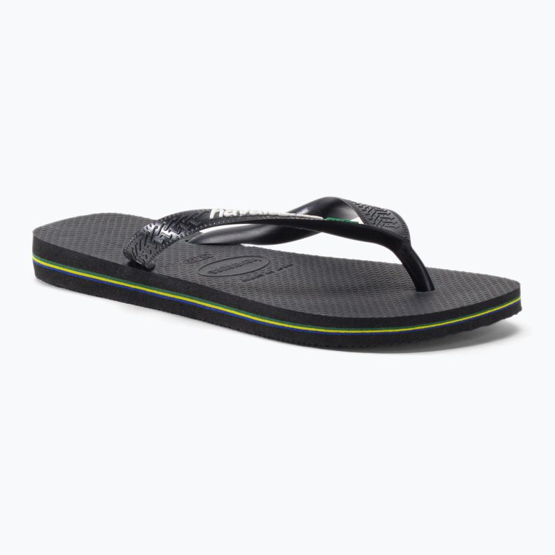 Žabky Havaianas Brasil Logo černé H4110850