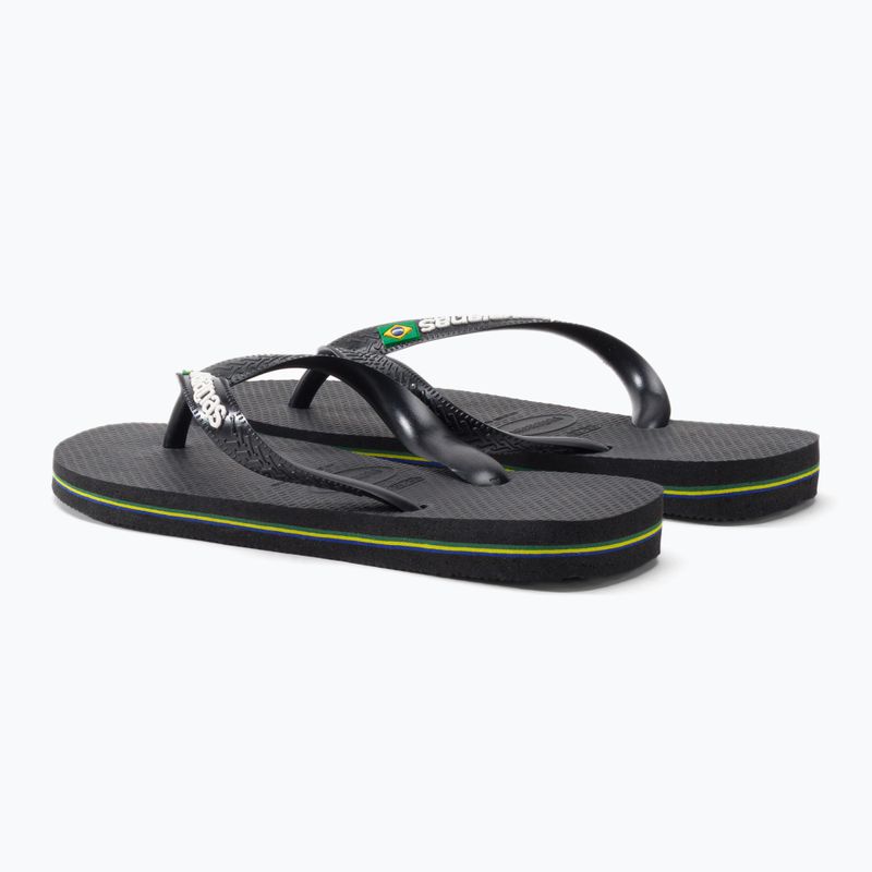 Žabky Havaianas Brasil Logo černé H4110850 3