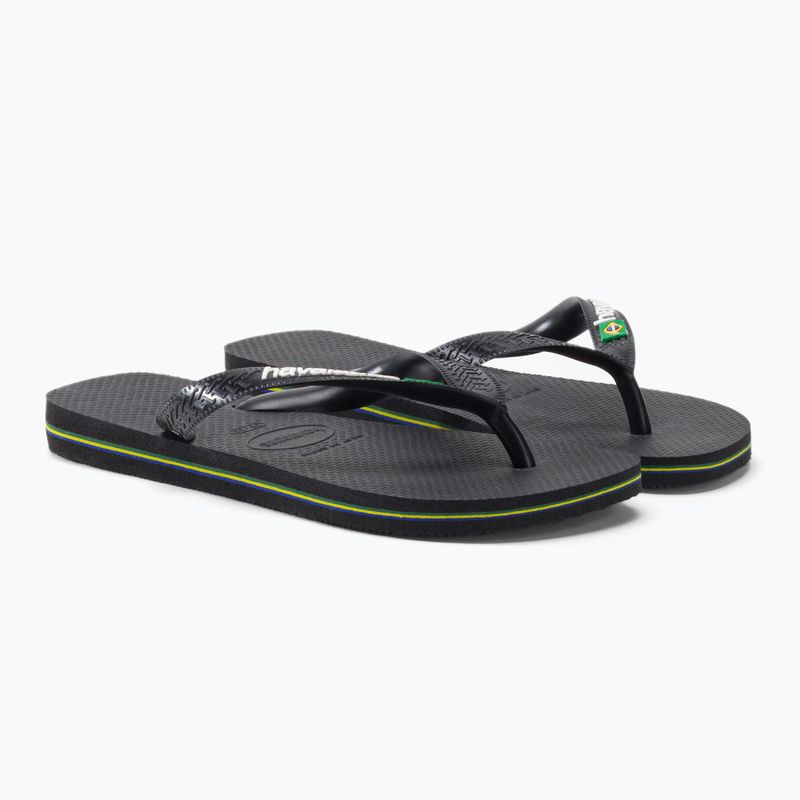 Žabky Havaianas Brasil Logo černé H4110850 5