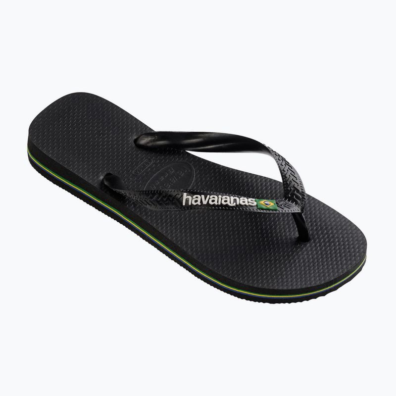 Žabky Havaianas Brasil Logo černé H4110850 8