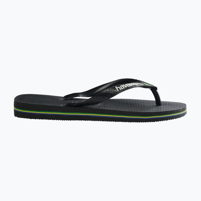 Žabky Havaianas Brasil Logo černé H4110850 9