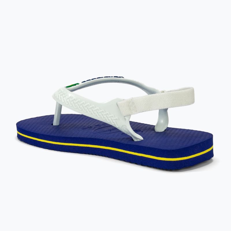 Dětské sandály Havaianas Baby Brasil Logo II námořní modrá 3