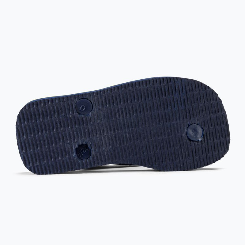 Havaianas Baby Brasil Logo II navy blue / citrus yelloew dětské sandály 5