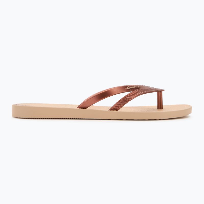 Dámské žabky Ipanema Bossa beige/copper 2