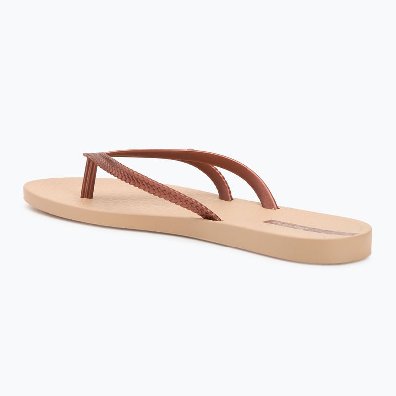 Dámské žabky Ipanema Bossa beige/copper 3