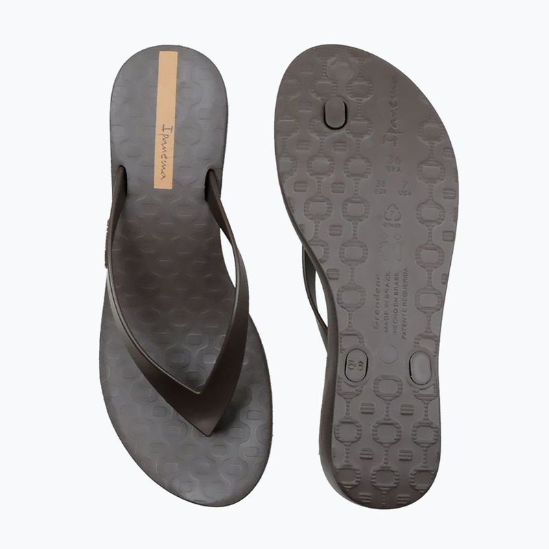 Dámské žabky Ipanema Selfie hnědý 26748-20973 10